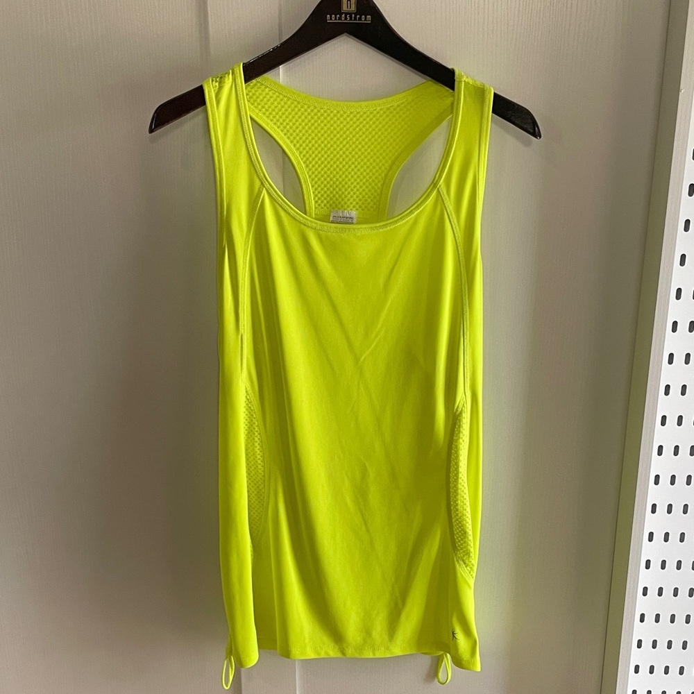 Danskin Vibrant Yellow Tank Top